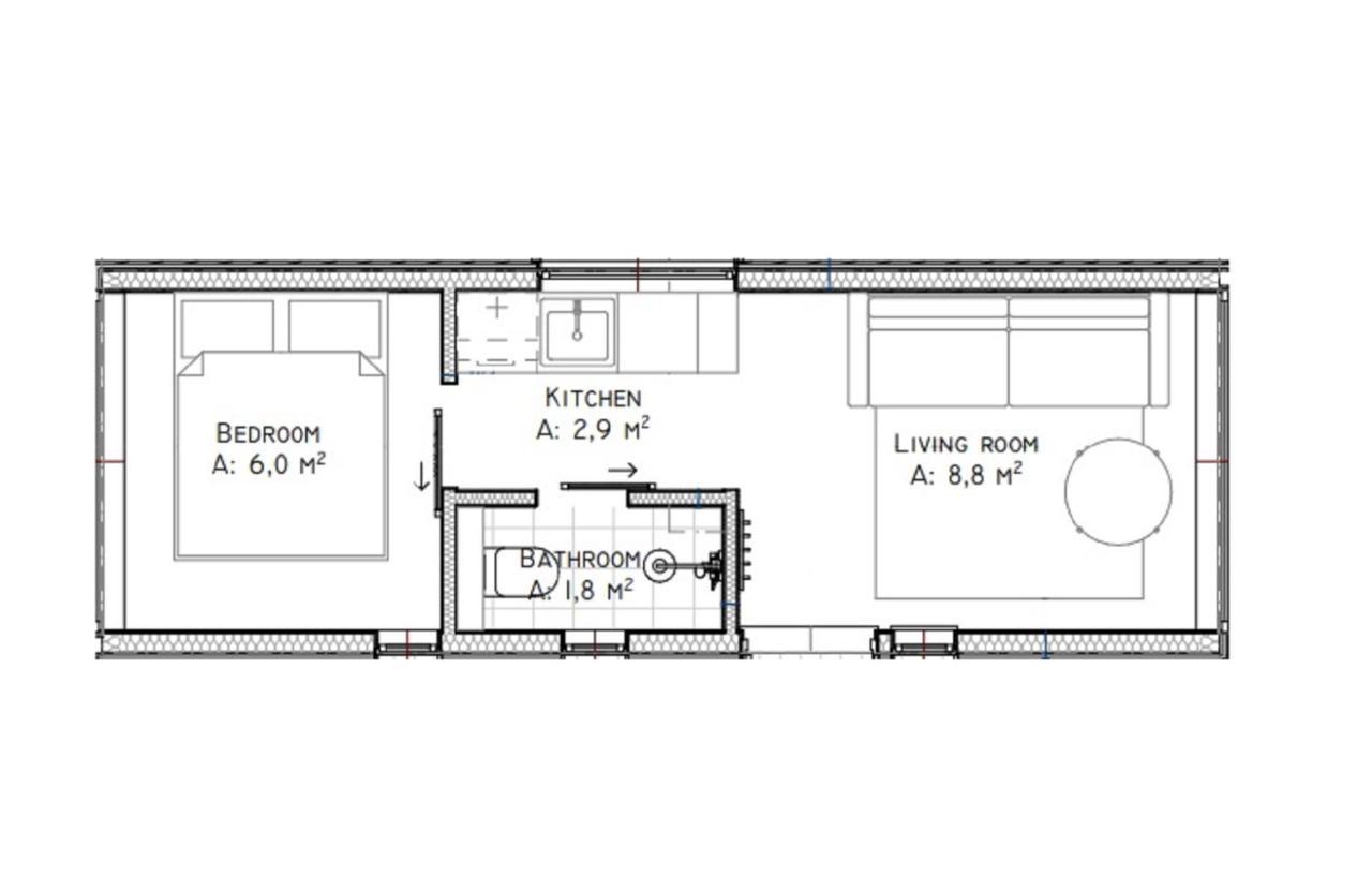 Villa Tinyhouse Heimatglueck Bad Berleburg Exterior foto